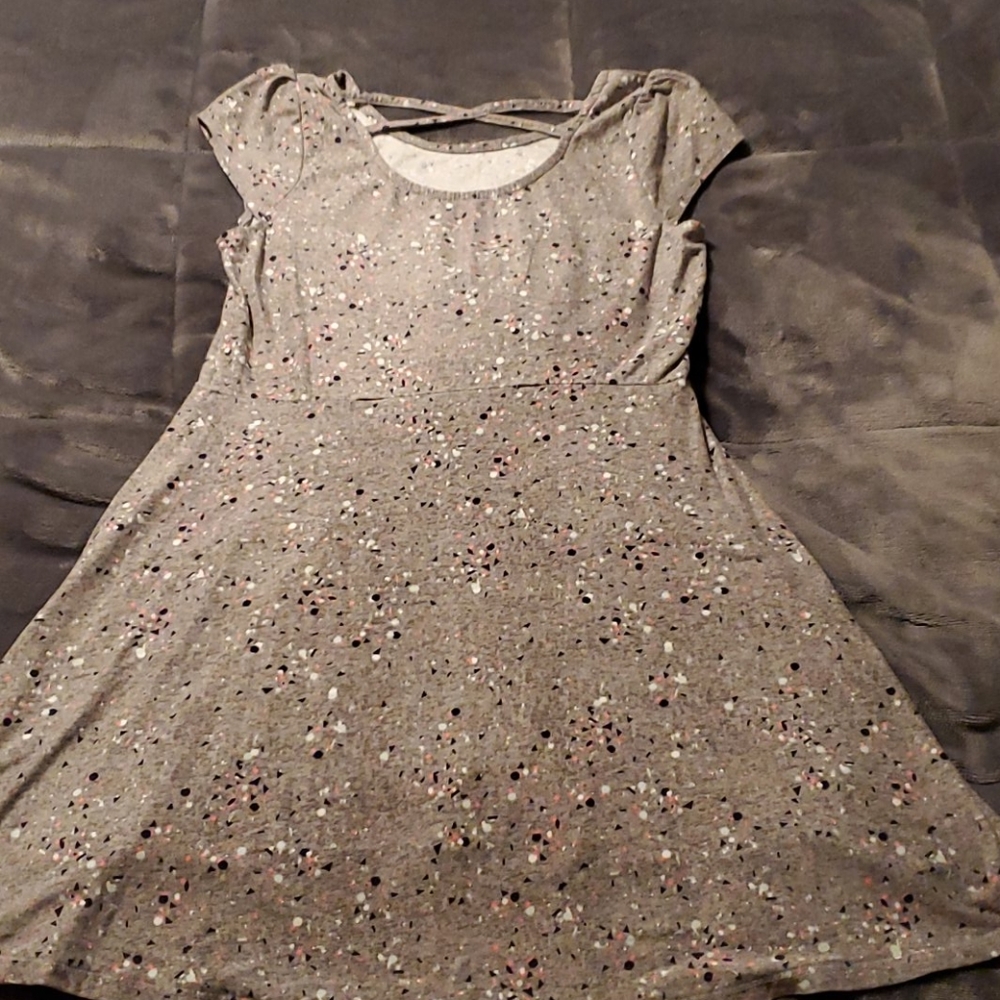 Girls Cute Grey dress